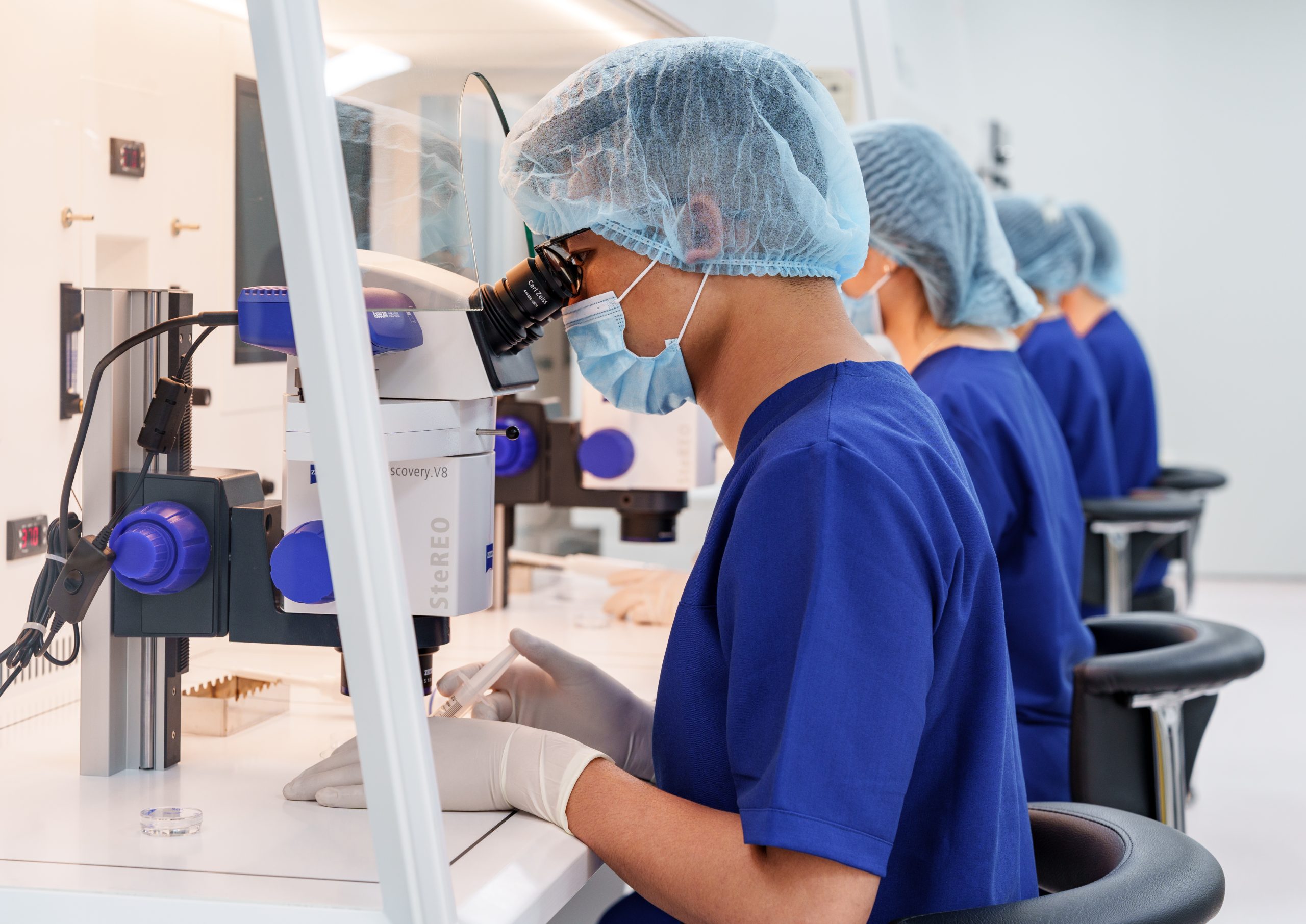 Phòng Lab hiện đại tân tiến, thực hiện tất cả các kỹ thuật IVF hiện nay
