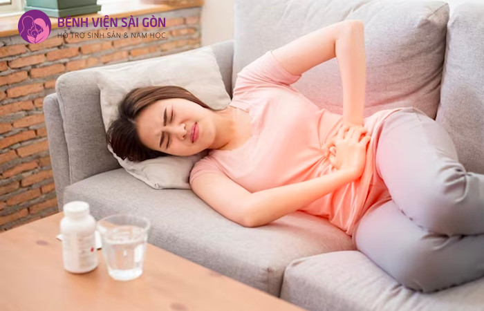 Các khối u xơ tử cung khiến nữ giới bị đau bụng nhiều khi tới kỳ kinh