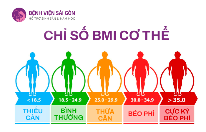 Dựa vào chỉ số BMI đánh giá cơ thể có béo phì hay không