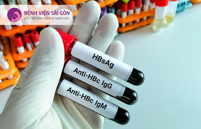 Mẹ bầu bị viêm gan B xét nghiệm huyết thanh HBV đầy đủ và sàng lọc HBsAG
