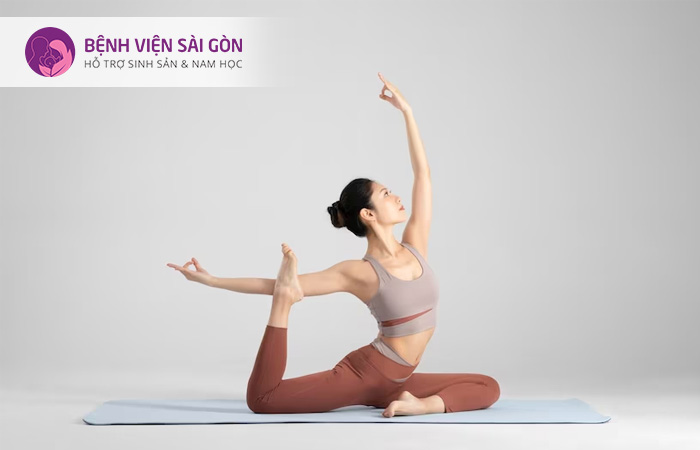 Yoga là phương pháp giúp niêm mạc tử cung của nữ giới đẹp hơn