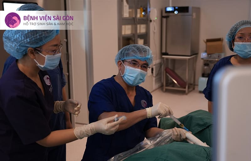 Giai đoạn chọc hút trứng