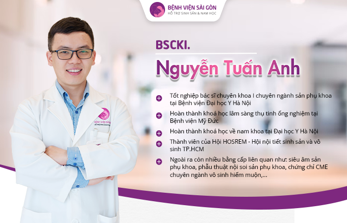 BSCKI. Nguyễn Tuấn Anh - Bác sĩ thực hiện IVF mini
