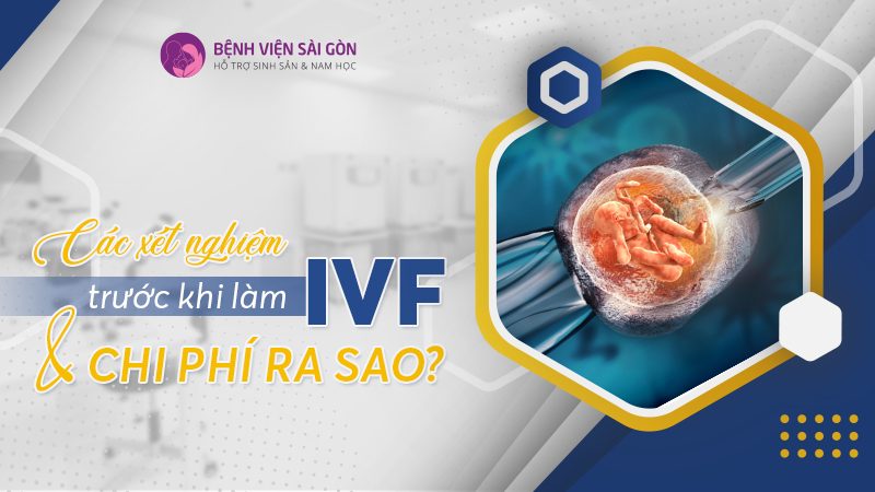 Các xét nghiệm trước khi làm IVF & Chi phí ra sao