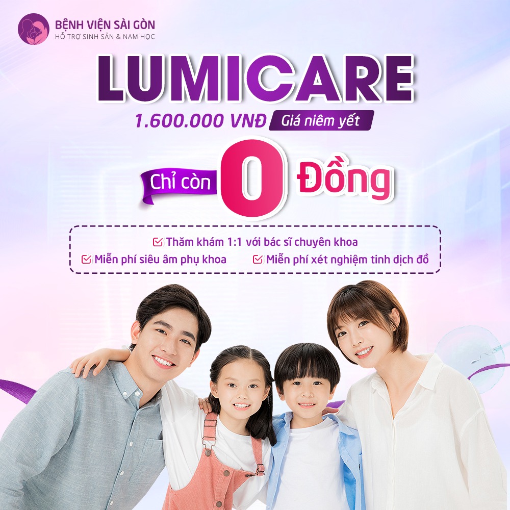 Thăm khám sức khoẻ sinh sản miễn phí cùng LumiCare