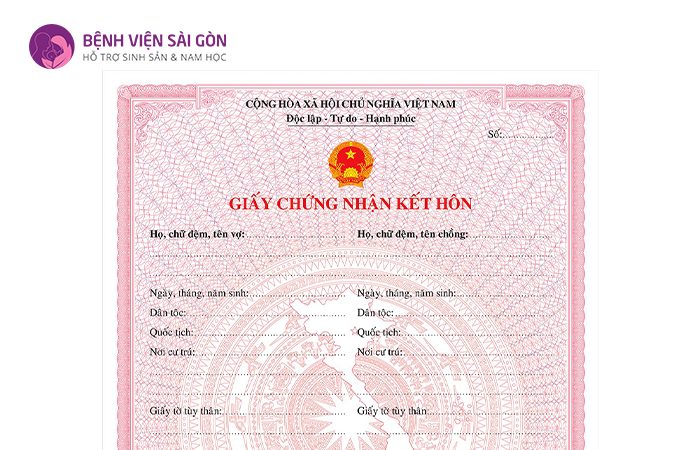 Thực hiện IVF ở Việt Nam bắt buộc các cặp vợ chồng đều phải có giấy kết hôn