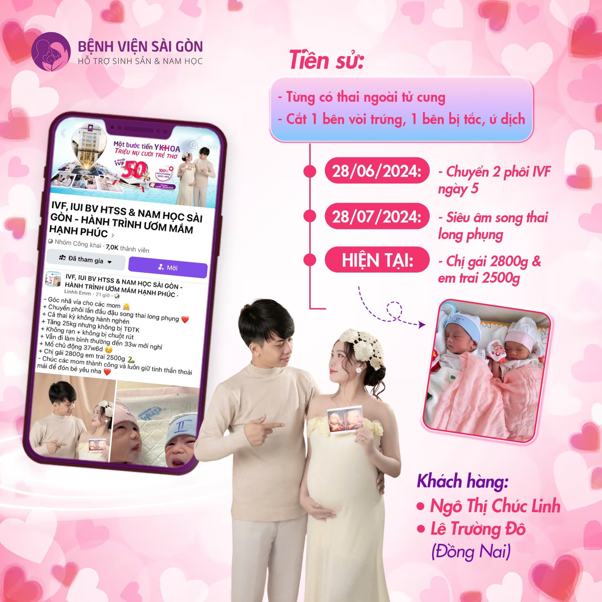 Hành trình thực hiện ước mơ có sự đồng hành của Bệnh Viện Hỗ Trợ Sinh Sản & Nam Học Sài Gòn