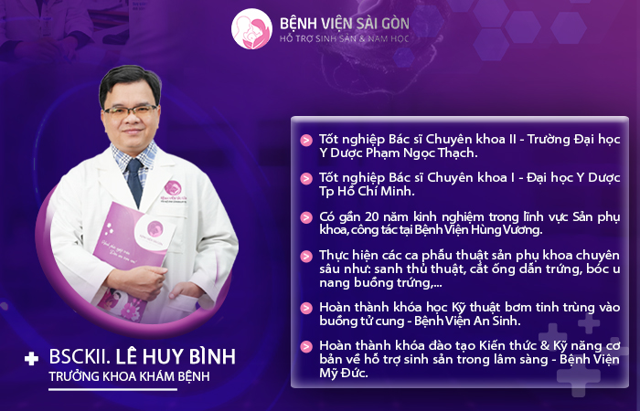 BSCKII. Lê Huy Binh