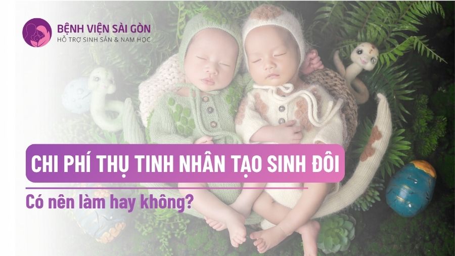 Chi phí thụ tinh nhân tạo sinh đôi