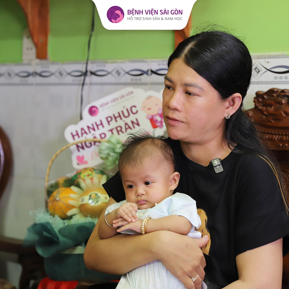 Chị Lữ Thanh hạnh phúc đón được song thai long phụng ở độ tuổi U40