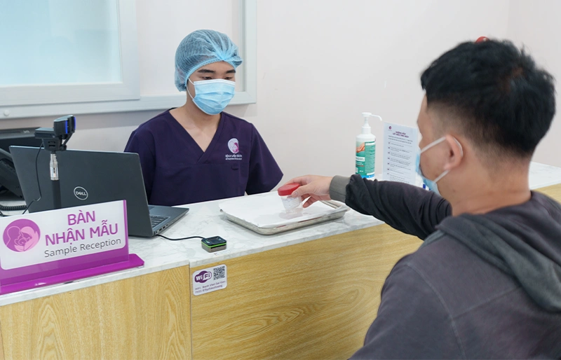 Lấy mẫu tinh trùng