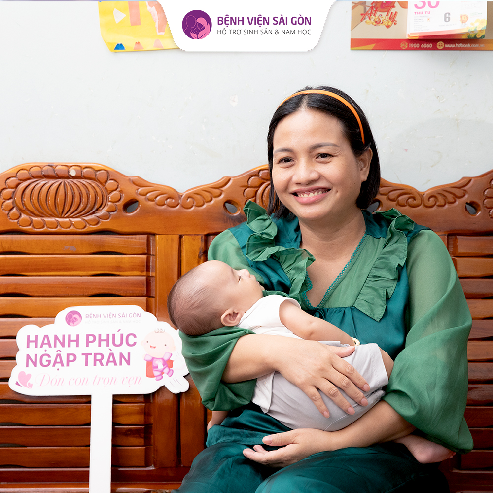 Hạnh phúc được làm mẹ khi đã U50