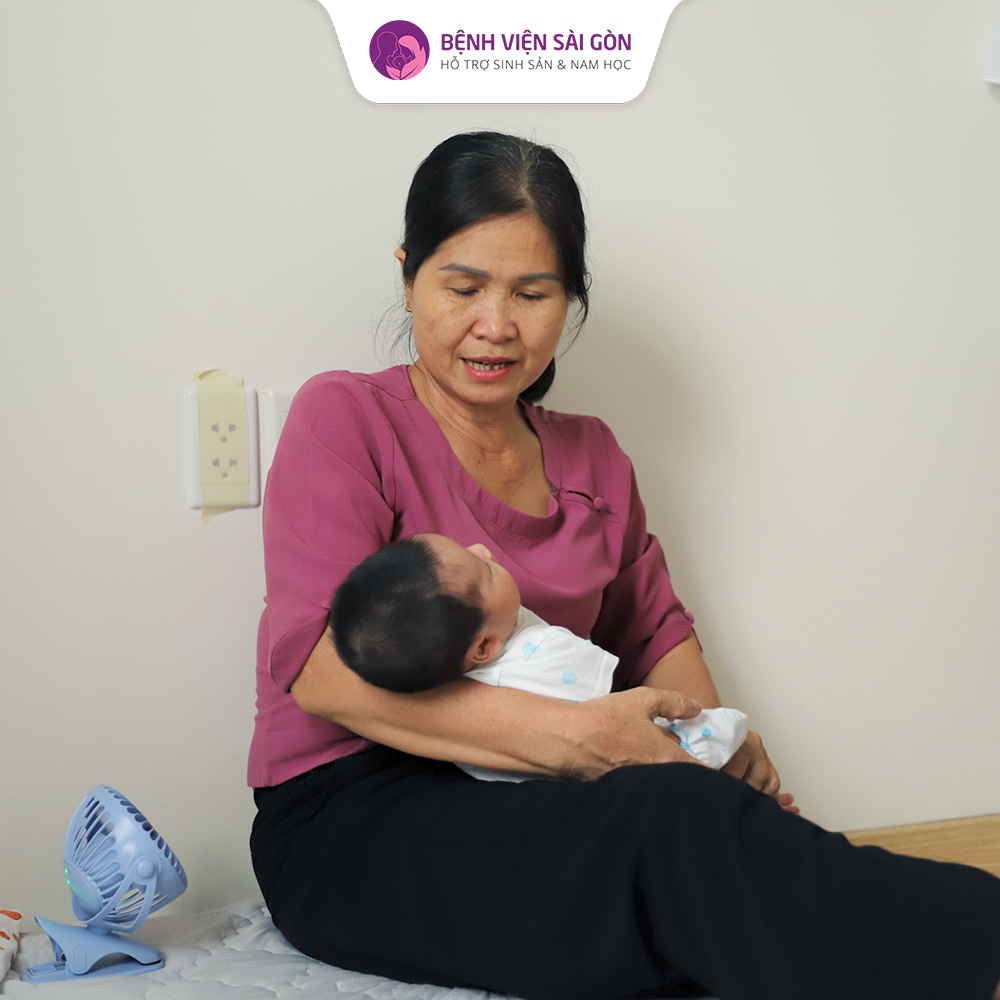Một sinh linh bé nhỏ ra đời sau tháng năm cố gắng