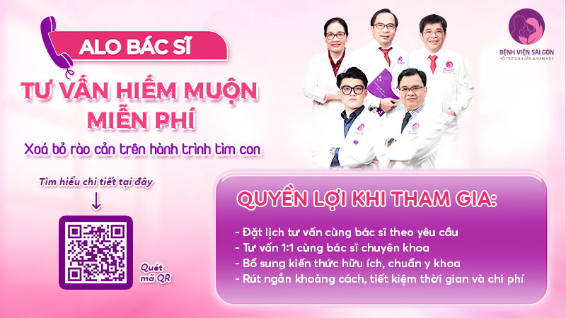 ALO BS - TƯ VẤN HIẾM MUỘN MIỄN PHÍ: Xóa bỏ rào cản trên hành trình tìm con yêu