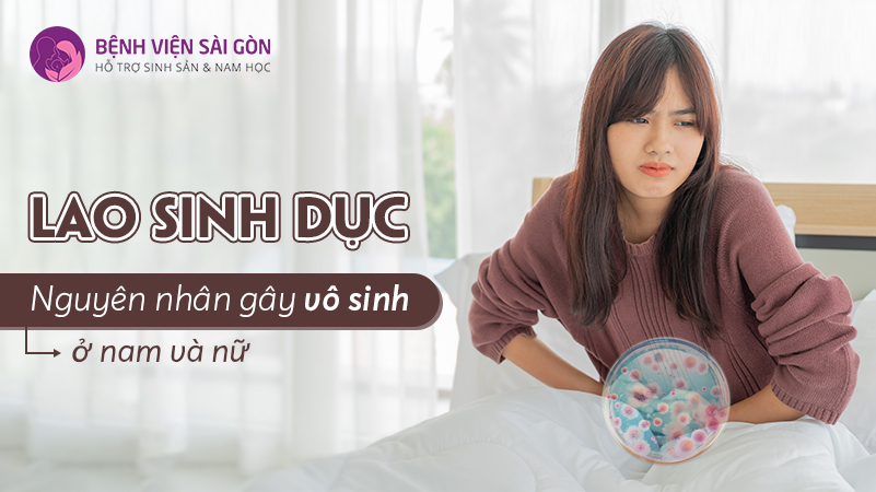 Lao sinh dục - Nguyên nhân gây vô sinh ở nam và nữ