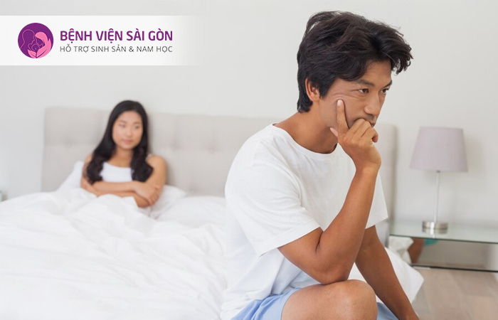 Rối loạn cương dương là một trong những bệnh lý khiến nam giới vô sinh