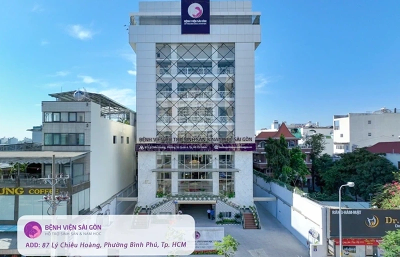 Bệnh Viện Hỗ Trợ Sinh Sản & Nam Học Sài Gòn là địa chỉ làm IUI uy tín