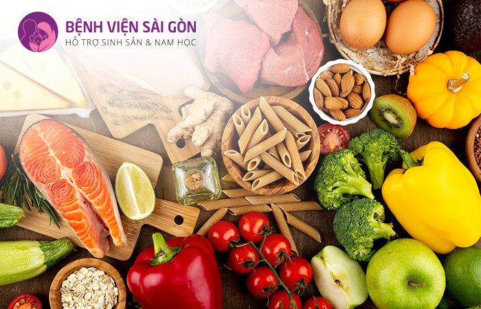Bổ sung hoa quả trái cây đầy đủ