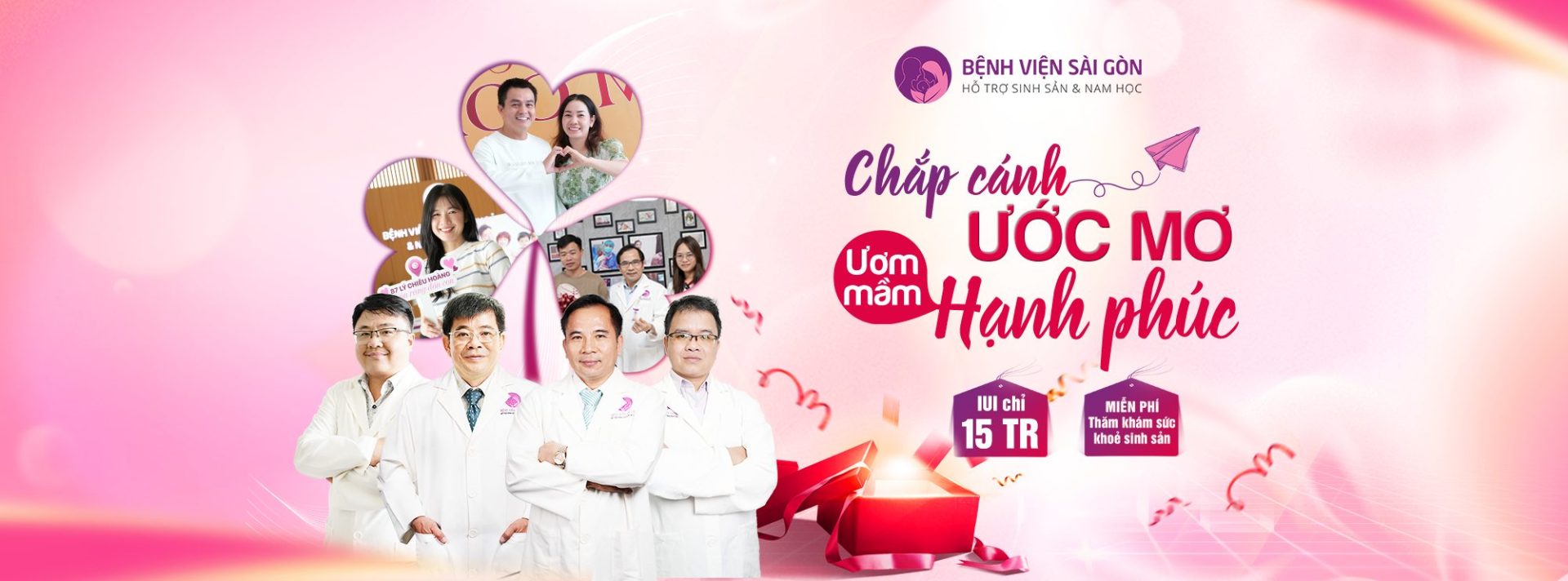 Bệnh viện luôn đồng hành và là chỗ dựa vững chắc cho ba mẹ trên hành trình tìm con