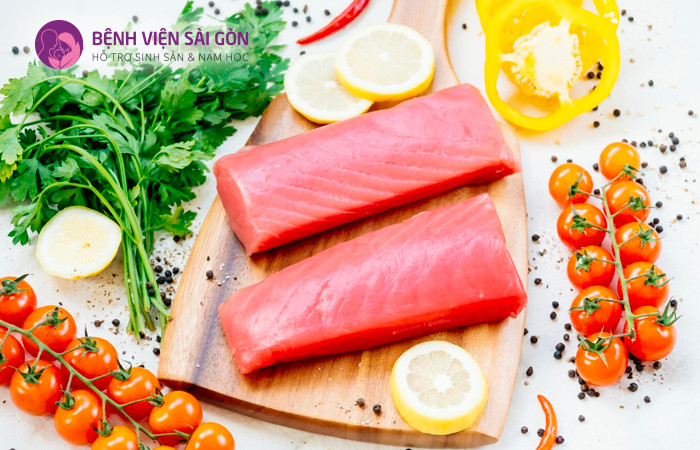 Cá ngừ là một trong những loại cá chứa nhiều thủy ngân gây sảy thai mẹ bầu nên tránh
