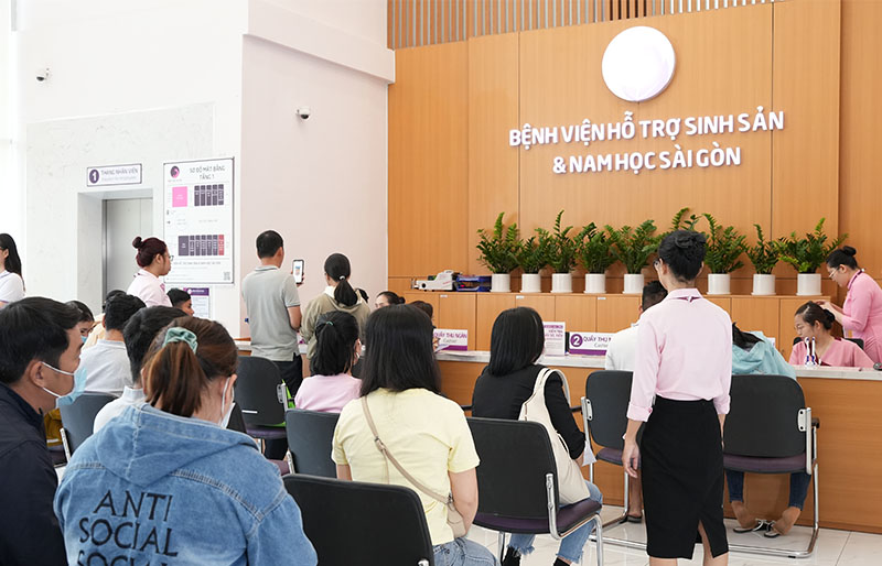 Đi khám hiếm muộn tại Bệnh Viện Hỗ Trợ Sinh Sản & Nam Học Sài Gòn