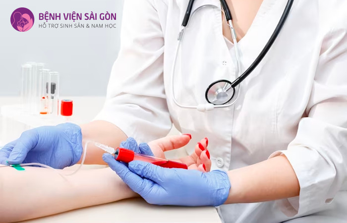 Xét nghiệm beta nhằm giúp xác định phôi đã làm tổ thành công hay không