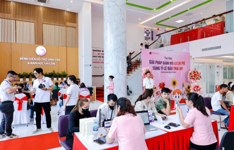 Thực hiện thụ tinh nhân tạo trong ống nghiệm tại Bệnh Viện Hỗ Trợ Sinh Sản & Nam Học Sài Gòn