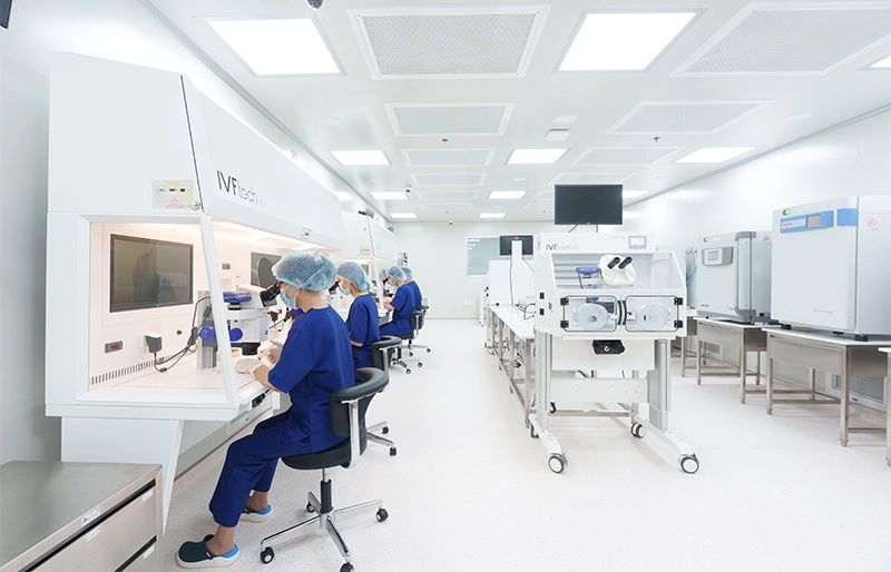 Bệnh Viện đầu tư phòng Lab hiện đại, tân tiến