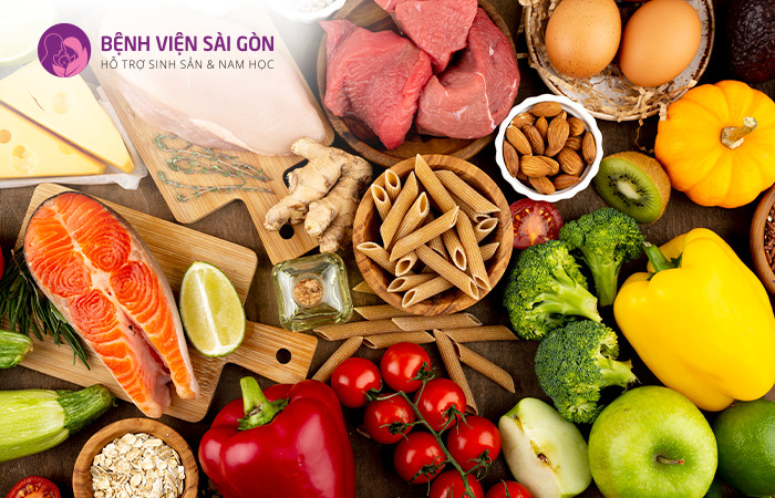 Dinh dưỡng hợp lý cũng giúp cho nam giới cải thiện tình trạng thủ dâm