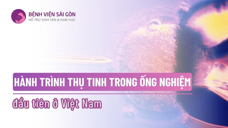 Hành trình thụ tinh trong ống nghiệm đầu tiên ở Việt Nam