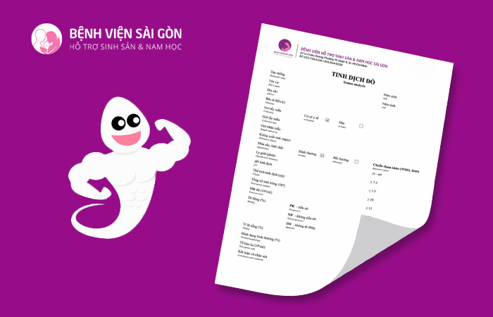 Xét nghiệm tinh dịch đồ để đánh giá chất lượng tinh trùng