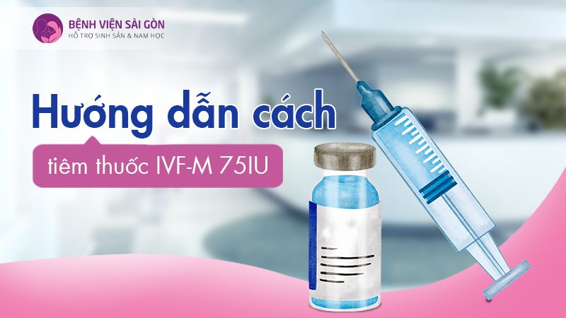 Hướng dẫn cách tiêm thuốc IVF-M 75IU