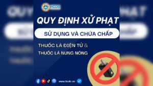Quy định mới về xử phạt thuốc lá điện tử, thuốc lá nung nóng