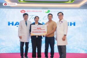 Gia đình may mắn nhận được suất IVF Miễn phí trị giá 125 triệu đồng