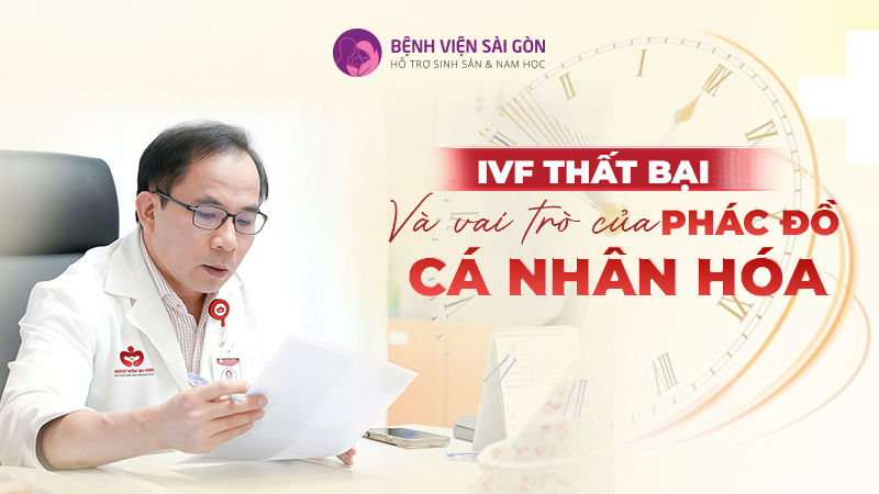 IVF THẤT BẠI VÀ VAI TRÒ CỦA PHÁC ĐỒ CÁ NHÂN HÓA