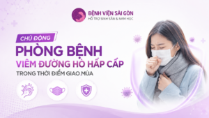 Một số biện pháp phòng bệnh viêm đường hô hấp cấp trong thời điểm giao mùa