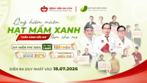 QUỸ HIẾM MUỘN HẠT MẦM XANH - CHẮP CÁNH ƯỚC MƠ LÀM CHA MẸ: THÊM MỘT CƠ HỘI CHO NHỮNG GIA ĐÌNH ĐANG MONG CON