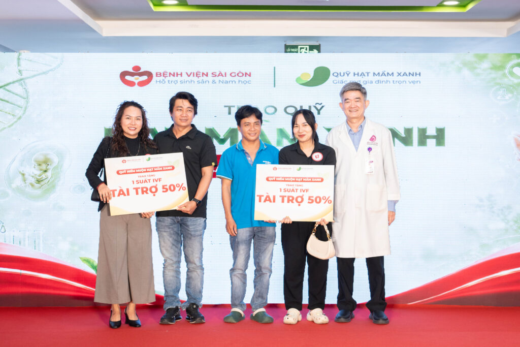 02 suất IVF giảm 50% tìm được ba mẹ may mắn