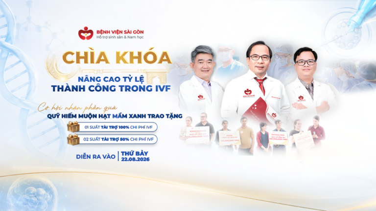 THÁNG 8 TIẾP SỨC – CƠ HỘI NHẬN HỖ TRỢ IVF ĐẶC BIỆT NGÀY 22/08