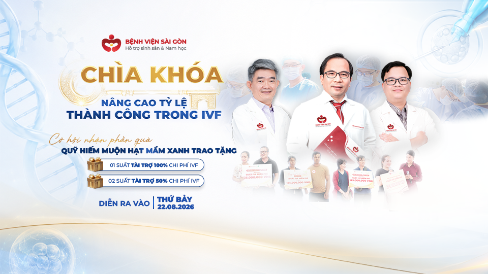 THÁNG 8 TIẾP SỨC – CƠ HỘI NHẬN HỖ TRỢ IVF ĐẶC BIỆT NGÀY 22/08