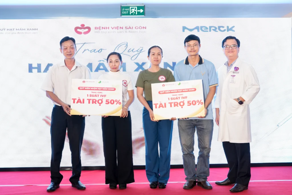 2 suất hỗ trợ 50% chi phí IVF - 2 ước mơ con yêu được thắp lên hy vọng