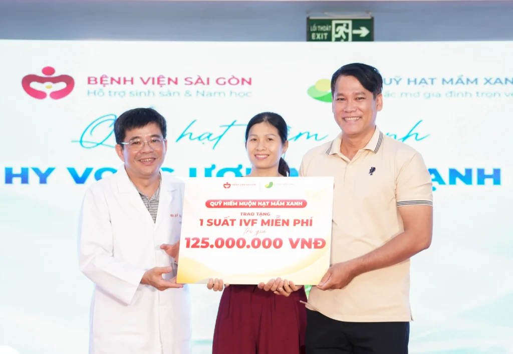 GIẢI MÃ PHÔI KHOẺ VÀ 3 SUẤT HỖ TRỢ CHI PHÍ THỰC HIỆN IVF ĐƯỢC TRAO TẶNG