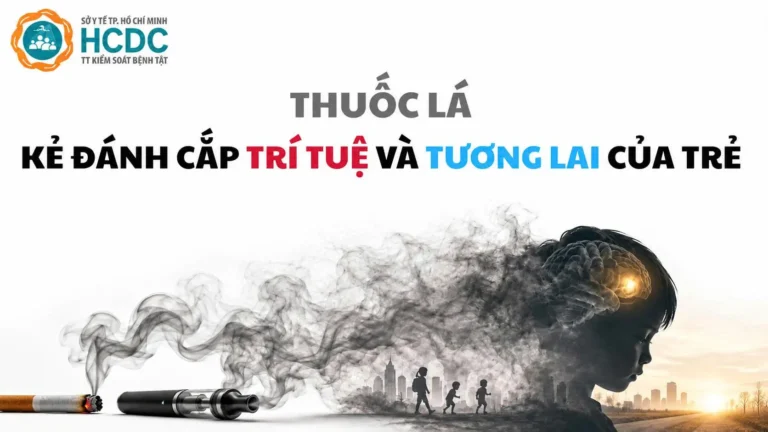 Thuốc lá ảnh hưởng não bộ trẻ em thế nào?